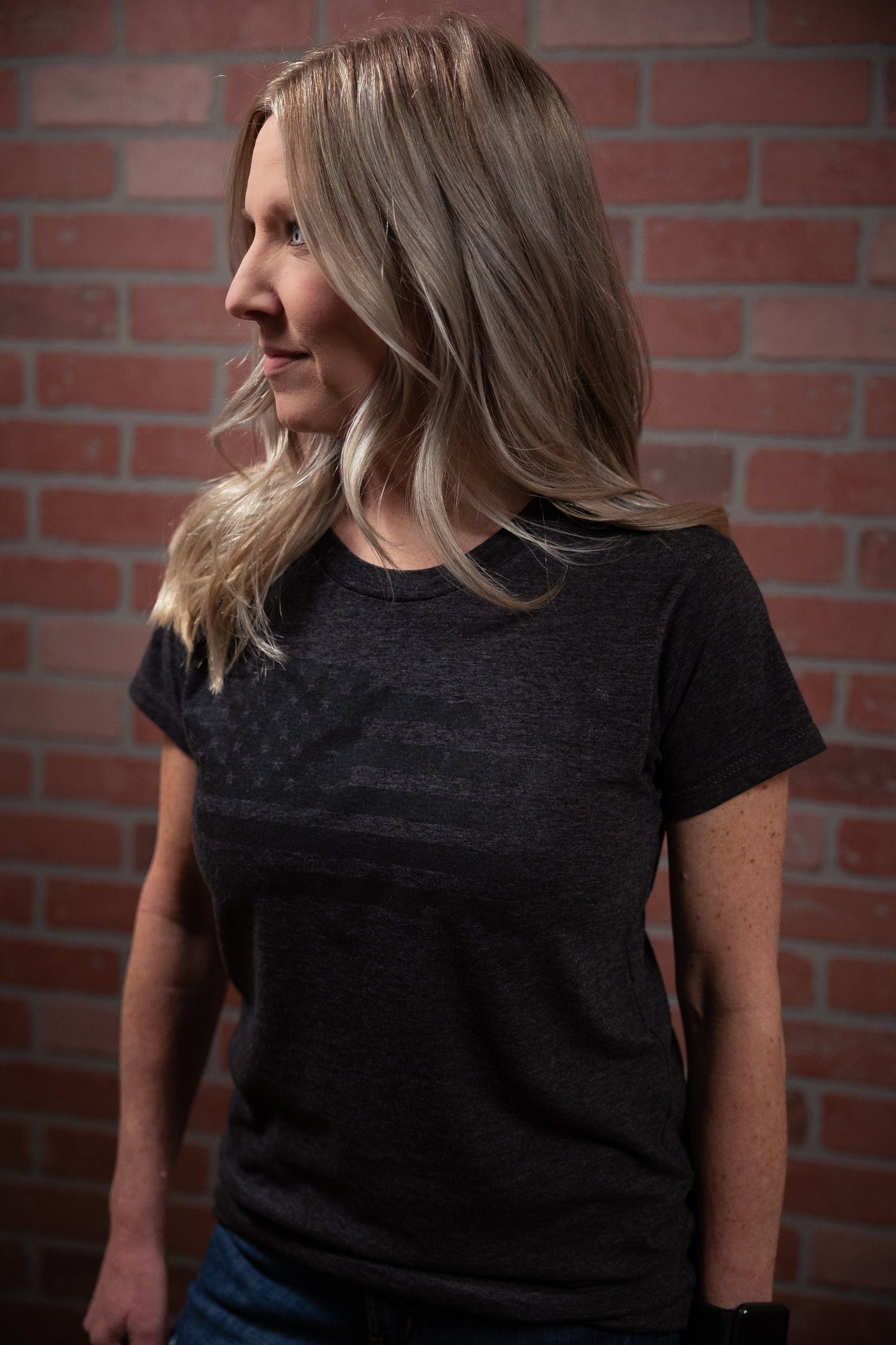 Land That I Love - Women's TriBlend T-Shirt (Heather Charcoal)