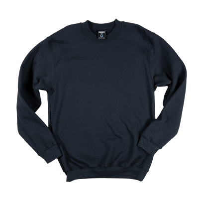 Navy Crewneck Sweatshirt Made in USA